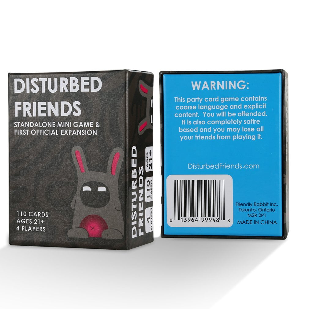 This game should be banned Party Game NEW Disturbed Friends 