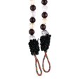 thumbnail image 4 of 2x Cuerda con de cristal Drapery Tassel Tieback Holdbacks String 70cm Baoblaze  Cordón de cortina de cuentas, 4 of 8