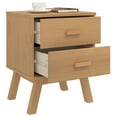 thumbnail image 5 of vidaXL Bedside Cabinet OLDEN Brown Solid Wood Pine, 5 of 27