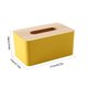 thumbnail image 3 of Fiudx Caja de Pañuelos Escandinava, Elegante Organizador de Cajones, Compacto y Ligero, Ideal para El Hogar, La Sala de Estar o La Oficina, Ideal para Viajes Al Aire Libre, Rojo, Azul, Blanco y Amari, 3 of 6