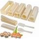 thumbnail image 1 of Upgraded Sushi Making Kit Deluxe Edition With Complete Sushi Set 10pieces Plastic Sushi Maker Tool Complete With 12 Sushi Rice Roll Mold Shapes Fork, 1 of 5