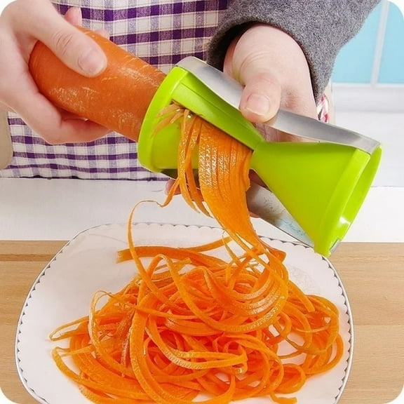 Vegetable Spiralizer Bundle Fruit Slicer Julienne Peeler Stainless Steel Vegetable Spiral Slicer Julienne Cutter