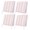 Pink, variant on Outdoor Patio Cushion Covers 2 Pack Pink Striped Patio Chair Cushion Covers with Ties and Zipper Rustic Farmhouse Stripes Waterproof Outdoor Seat Cushion Covers for Patio Furniture 24"x24"