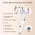 thumbnail image 6 of Waterdrop Handheld Shower Head with Vitamin for Skin Care, Hard Water Softener, Rose, 6 of 8