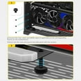 thumbnail image 3 of Vertical GPU Mounting Bracket with 15cm PCI-E 4.0 X16 Riser Cable(Black Bright), 3 of 10