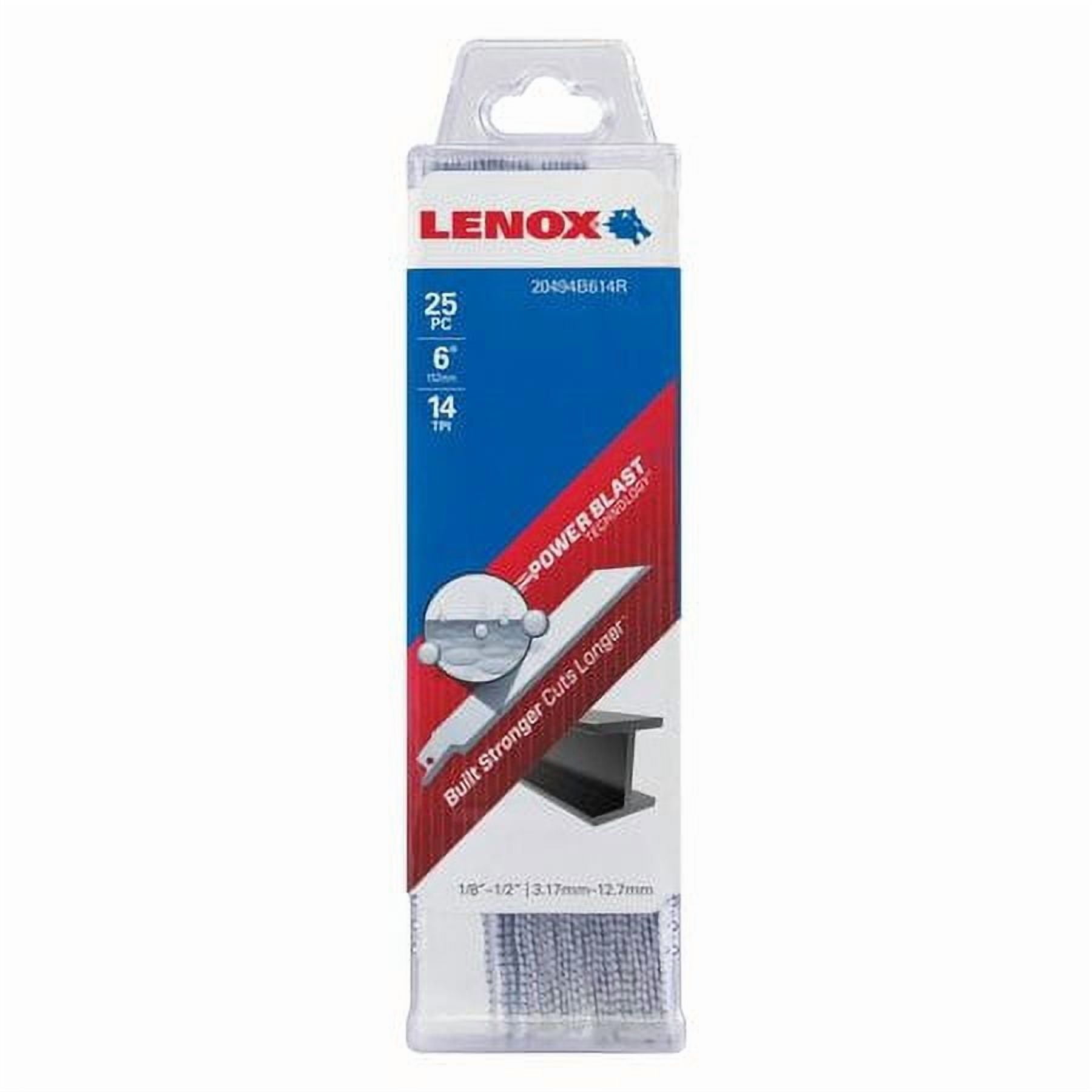 Lenox Tools 6X3/4X035X14 Recip Blades (25 Pack)