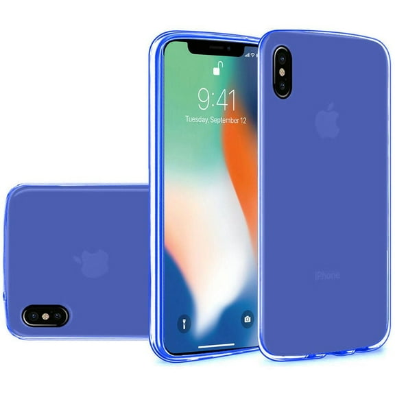 GSA Slim Flexible Candy Case For iPhone XS Max (6.5") - Blue