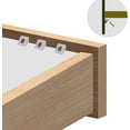 thumbnail image 3 of 100 Pcs Supports de Tiroir Arrière en Plastique, Kit de Réparation de Tiroir avec Vis, 3 of 4