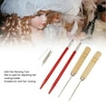 thumbnail image 4 of Doll Hair Rooting Tool, DIY Supplies Ergonomic 2pcs Professional Doll Hair Reroot Tool With Awl For Home, 4 of 8
