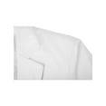 thumbnail image 3 of Man Long Sleeves Notched Lapel Padded Shoulder Blazer White L, 3 of 7