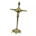 thumbnail image 3 of Crucifijo de pie Sunnimix Cruz de pared bronce, 3 of 8