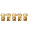 thumbnail image 1 of Brass Adjustable Nozzle 3D Printer Brass Copper Nozzle Mixed Sizes 0.2mm 0.3mm 0.4mm 0.5mm 0.6mm for 3D Printing Accessories Golden 30Pcs, 1 of 5