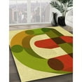 thumbnail image 3 of Ahgly Company Machine Washable Indoor Rectangle Transitional Saddle Brown Area Rugs, 5' x 7', 3 of 7