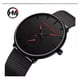 thumbnail image 1 of Reloj Hannah Martin De Cuarzo Resistente Al Agua Color del fondo Rojo preto, 1 of 8