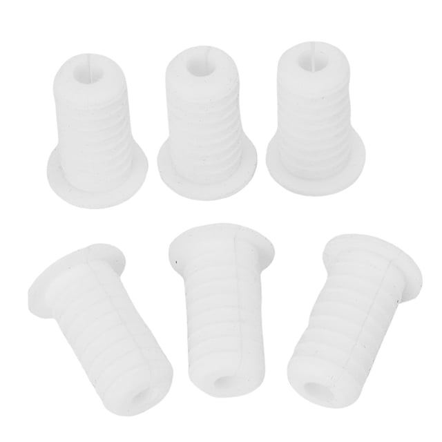 6Pcs Satellite Cable Grommet Set, Wall Bushing Feed Through Cable Routing Kit for Home Industry Furniture Wire
