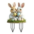 thumbnail image 1 of Piquet de Jardin Lapin de Pâques Jardin Piquet de Jardin de Pâques Décoration de Pâques Rétro Lapin de Pâques Oeuf de Pâques Logo de Jardin Décoration de Pâques Extérieure Lapin de Pâques Oeuf de Pâques Lo de Pâques, 1 of 3