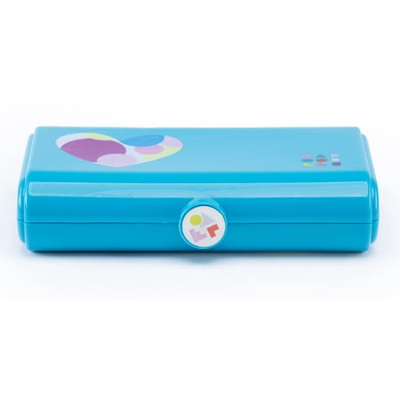 Caboodles Take It Forever Fun Cosmetic Case  Turquoise over Sky