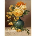 thumbnail image 3 of William Duffield 19x24 Black Modern Framed Museum Art Print Titled - Marchal Niel Roses (1883), 3 of 5