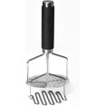 thumbnail image 1 of Mashed Creative Stainless Steel Potato Press Kitchen Gadgets Press Plate Diameter 10.5cm, 1 of 8