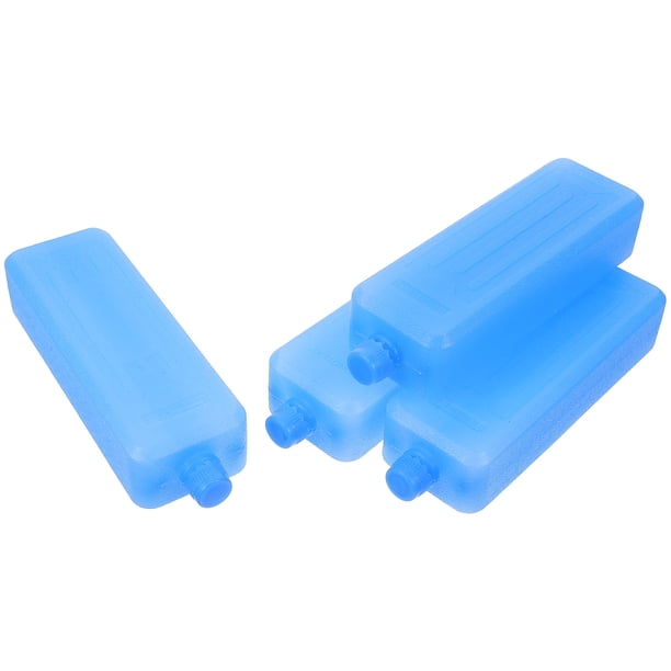 BESTYASH 4Ud Cajas Congeladoras Reutilizables Para Hieleras Caja De Hielo Para Enfriar Y Portátil Azul