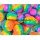 thumbnail image 4 of 4 bolas de estrés coloridas JanHm exprimibles Juguete inquieto para aliviar el estrés, 4 of 5