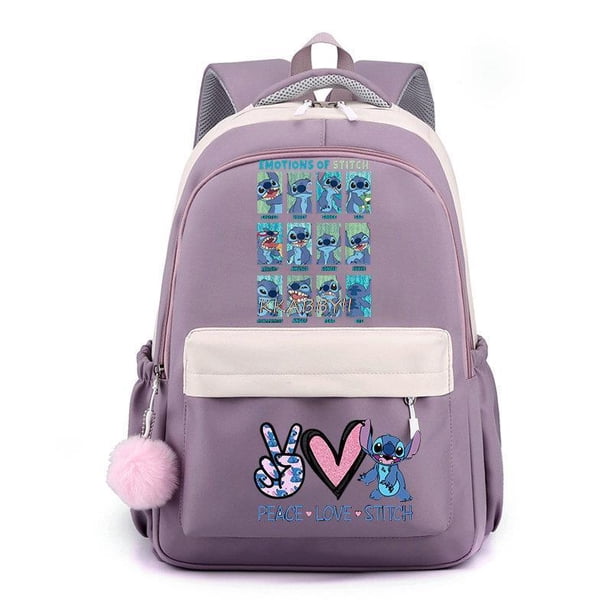 Lilo And Stitch-mochila escolar de dibujos animados para adolescentes, niñas y niños, morral nuevo