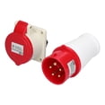 thumbnail image 4 of Conector De Enchufe Industrial 16A Conector Industrial De Plástico De Ingeniería PA66 Para La Industria Química Para La Agricultura Para La Industria ANGGREK Eléctricas, 4 of 8