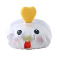 thumbnail image 1 of Farfi Bath Hair Hat Cartoon Design Waterproof Double Layer Elastic Band Hair Protection Nerdy Koala Cute Kids Bathing Hat Home Supply (Type D), 1 of 13