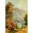 thumbnail image 2 of Palmer, Sutton 11x14 Black Ornate Wood Framed with Double Matting Museum Art Print Titled - Laurel Lake-Sacramento-California 1914, 2 of 4
