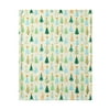 Parent's Choice 30" x 36" Trees Plush Baby Blanket, White