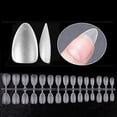 thumbnail image 3 of 120 Pieces Mini False Nails Transparent Soft Gel Full Coverage For Manicure Extensions, 3 of 5
