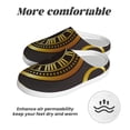 thumbnail image 6 of Disketp 2025 New Year Women's Men's Slippers Plush Slip-On House Slipper for Winter Indoor Soft Cushion Non-slip Fluffy Slides Slippers-8, 6 of 7