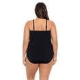 thumbnail image 3 of Trimshaper Women's Hank Handkerchief Tankini Swimsuit Top - Concentric Corners, 3 of 3