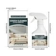 thumbnail image 2 of Fabric Sofa Cleaner, Household Upholstery Cleaner for All Fabrics, Odor Eliminator, Versatile Spray for Couches and Chairs, 237ml, 2 of 9