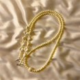 thumbnail image 3 of Time Crossbody Pearl Bow Heart Long Chain Suitable For Phone Case Hanging Rope single Shoulder Hanging Rope Decoration WHITE Other, 3 of 6