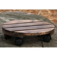 thumbnail image 1 of Carrito para Macetas de Madera de 25 Cm, Carrito para Macetas de Jardín, 360 Cola carrito de jardinera de rodillos, 1 of 8