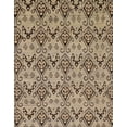 thumbnail image 1 of Ahgly Company Machine Washable Indoor Rectangle Abstract Brown Sugar Brown Area Rugs, 5' x 7', 1 of 7