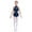 Navy Blue, variant on Jhaoyu Kids Girls Rhinestones Latin Dance Dress Tassels Fringed Leotard Cutout Backless Bodysuit Dancewear Burgundy 16