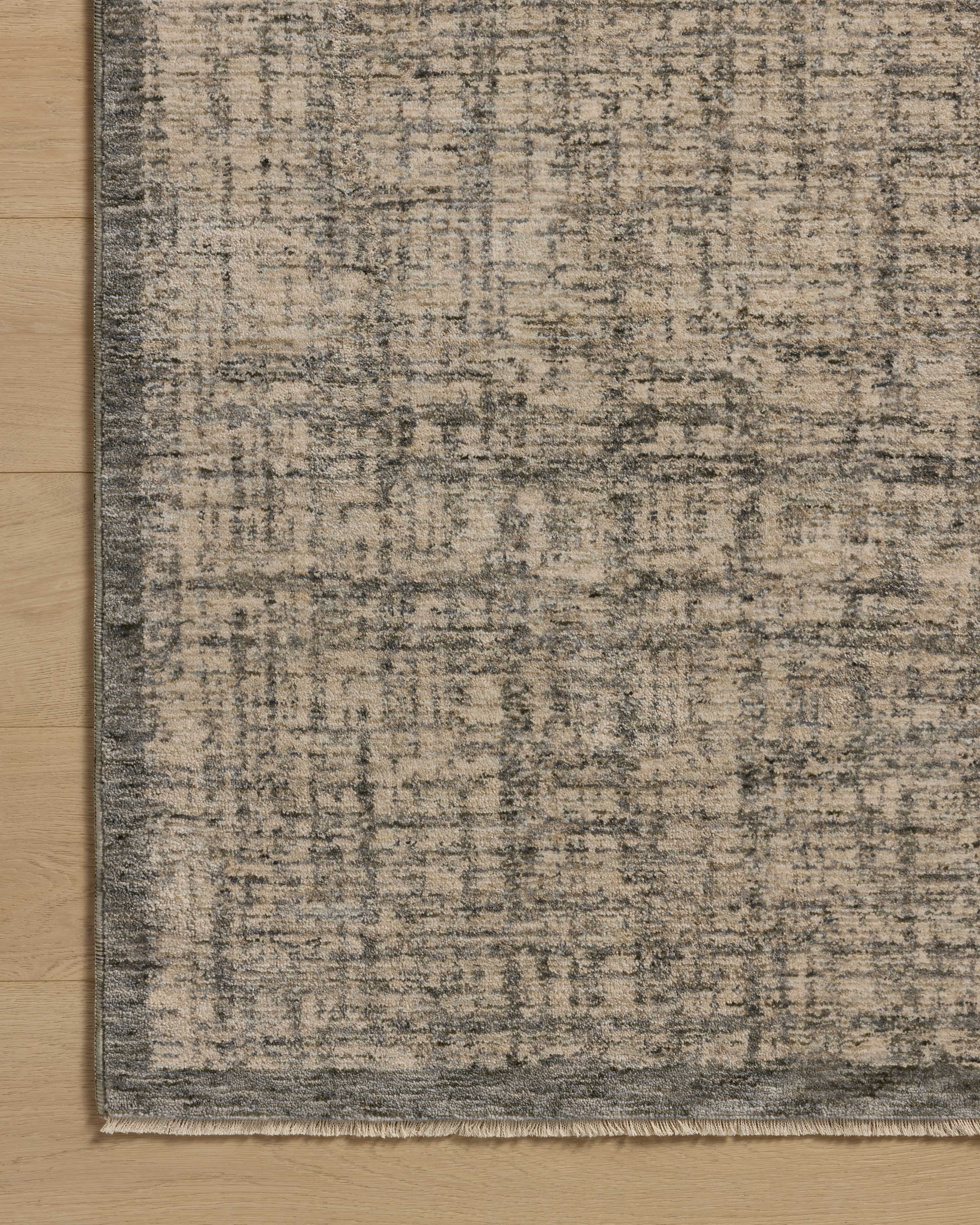 Loloi Winston Denim / Bone 6'-7" x 9'-10" Area Rug
