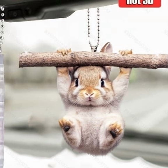 Cute Poodle Dog Car Backpack Charm Keychain for Women Girls, Acrylic Cute Animal Pendant for Handbag Purse Keys Zipper Pull, Kawaii Pet Lover Gift Accessory for Travel School College