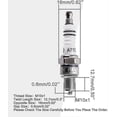 thumbnail image 2 of Spark Plug A7tc Replacement For Atv Motocross Go Kart Moped 50cc 70cc 90cc 110cc 125cc 150cc gx20241205524, 2 of 5