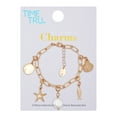 thumbnail image 2 of Time and Tru Women's Gold-Tone Interchangeable Coastal Theme Charms Bracelet., 2 of 4