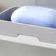 thumbnail image 5 of Caja de jabón, soporte para caja de drenaje, estante de plástico, instalación sin agujeros para baño, inodoro, gris oscuro, 1 capa, 5 of 5
