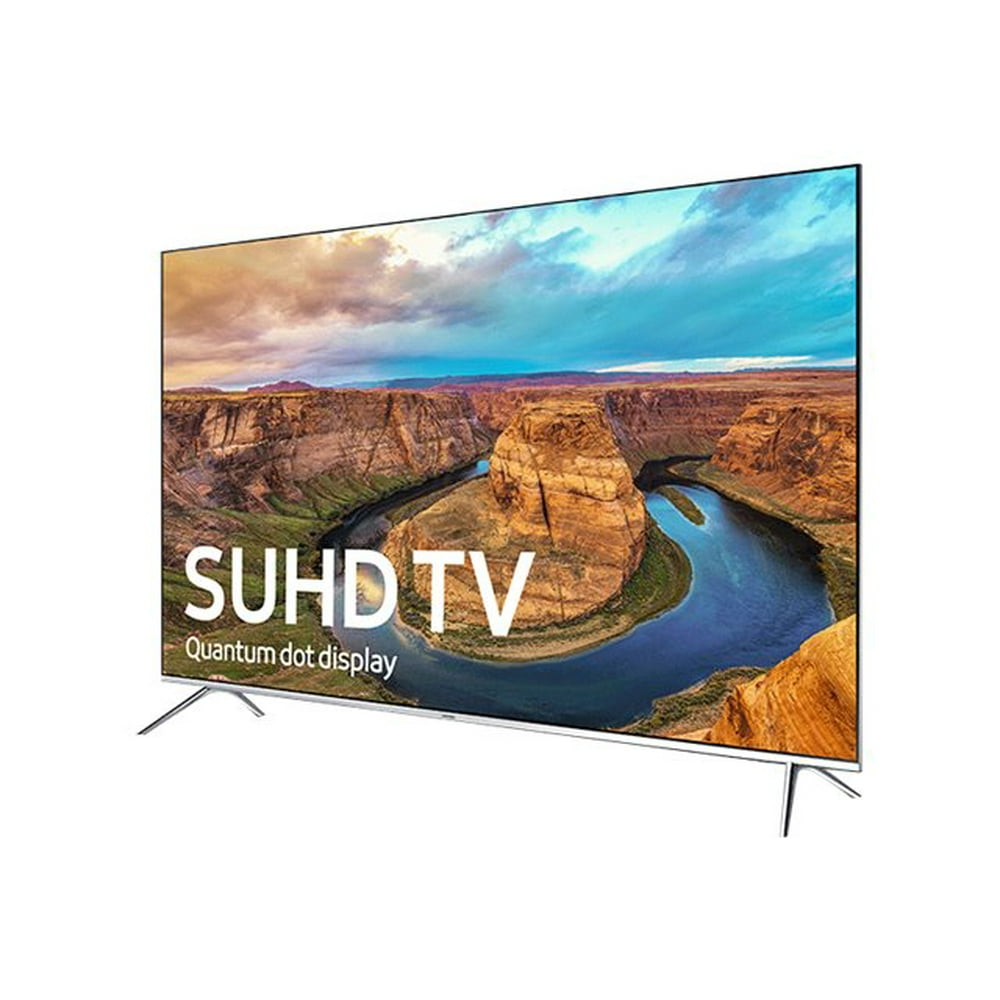 Samsung UN49KS8000F - 49" Diagonal Class (48.5" viewable) - KS8000 Series LED-backlit LCD TV - Smart TV - 4K SUHD (2160p) 3840 x 2160 - HDR - edge-lit, Quantum Dot