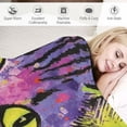 thumbnail image 3 of Shangniulu Colorful Cat Flannel Blanket for Bed,Dean Russo Cat Fleece Throw Blanket for Women, Men and Kids - Super Soft Plush Cat Blanket Throw Plush Blanket for Cat Lovers, 3 of 6
