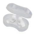 thumbnail image 4 of Almencla Bouchons d'Oreilles de Natation Réutilisables Protection des Oreilles pour Sports Nautiques Surf Hommes Femmes Blanc, 4 of 8