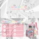 thumbnail image 3 of Mochila transparente Sisipoet rosa para niñas, escuelas, estadios, eventos, 3 of 9