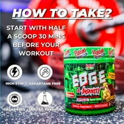 Psycho Pharma Edge of Insanity - Workout Powder for Focus, Strength, Energy (Spiked Punch), 50 Servings