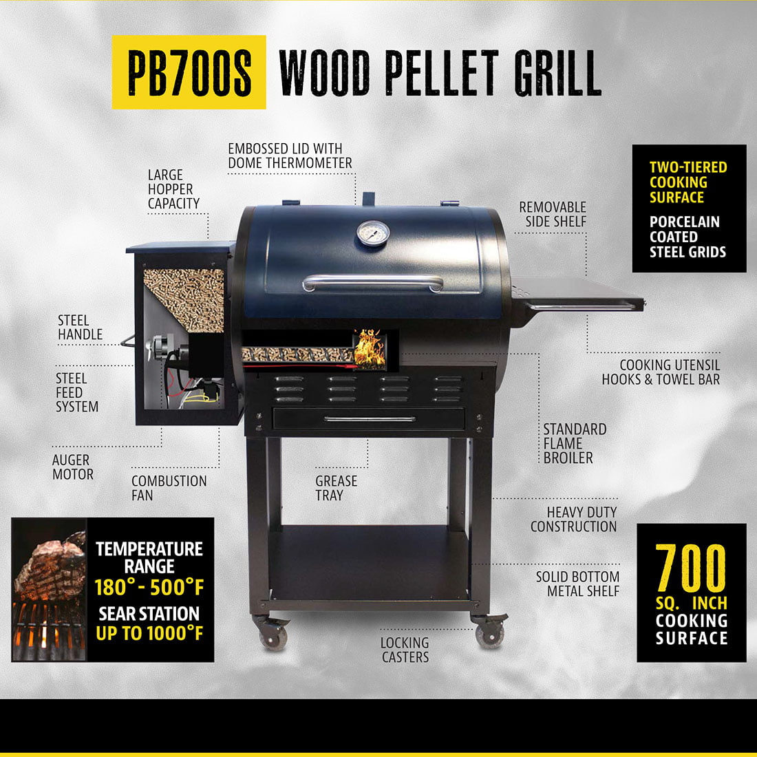 pit boss 72700s pellet grill