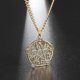 thumbnail image 2 of Classical Pentagram Necklace Men Women Stainless Steel Amulet Eternal and Mystical Religious Symbol Jewelry, 2 of 5